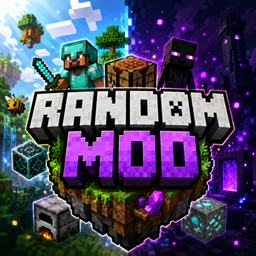 Random mod and world logo