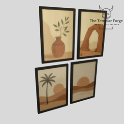 Bohemian Desert Oasis - Poster logo