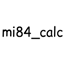MI-84 Calculator logo