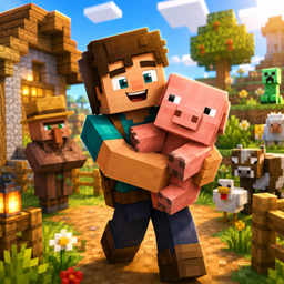 Mobs and villager logo