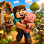 Mobs and villager logo