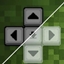 Invisible button logo