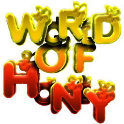 World Of Honey: Overpowered logo