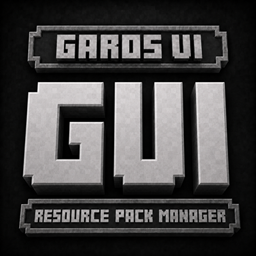 GAROS UI - Resource Pack Manager logo