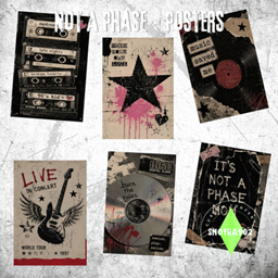 Not a Phase - Posters project image