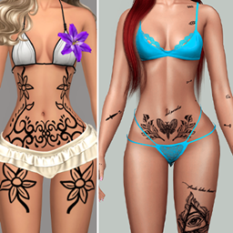 dark paradise  Tattoo project image