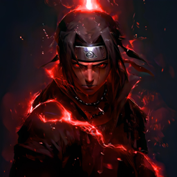 Animated Menu: Itachi Uchiha Eternal Flame project image