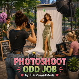 Photoshoot Odd Job by KiaraSims4Mods  - Tradução PTBR project image