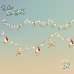 Boho Coastal Shell Starfish Garland 🐚⭐ project image