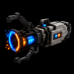 Teleport gun logo