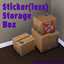 Sticker(less) Storage Box With Optional Override Version logo