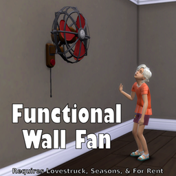 Your #1 Fan! - Functional Wall Fan project image