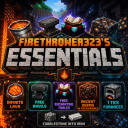 Firethrower323's essentials logo