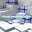 visual powdered snow logo