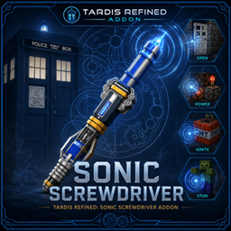 TARDIS Refined: Sonic Screwdriver Addon