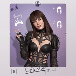 Usagi - Cornelia Hairstyle - PACK - 2 Hairs + 1 ACC project image