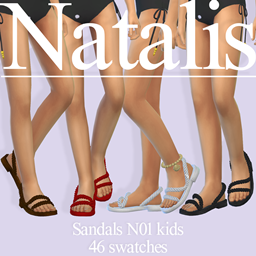 Sandals N01 childⁿᵃᵗᵃˡⁱˢ logo