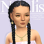 Earrings N02, Necklace N01 childⁿᵃᵗᵃˡⁱˢ logo