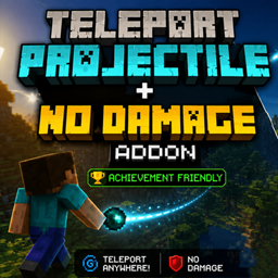 Teleport Projectile + No Damage Addon || Achievements Friendly By Neq project image