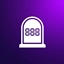Simple death counter logo
