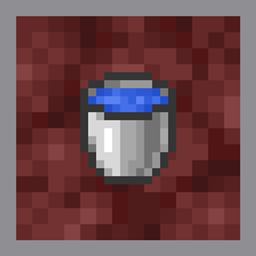 Water Bucket Works in the Nether(Completed) project image