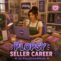 Plopsy Seller Career by KiaraSims4Mods - Tradução PTBR project image