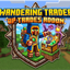 Minecraft but wandering traders are OP logo