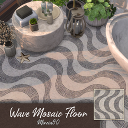 Wave Mosaic Floor project image
