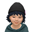 Beanie - LITTLE REBELS logo
