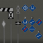 Polish semaphores and indicators logo