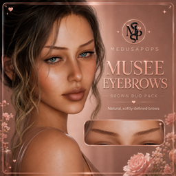 MEDUSAPOPS – NATURAL MUSE EYEBROW DUO SET project image