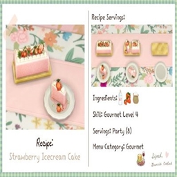 littlbowbub Strawberry Ice-Cream Cake / translation spanish by Monisims project image