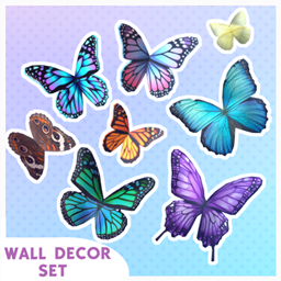 Butterfly Wall Decor Set logo