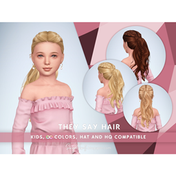 SONYASIMS - They Say Hair Kids (No Bangs) project image