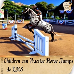Children can Practise Horse Jumps de LMS - Trad FR