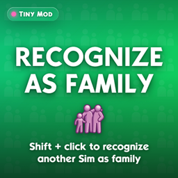 Recognize as Family logo