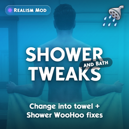 Shower Tweaks (Change Into Towel + Shower WooHoo Fixes) logo