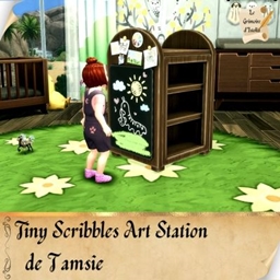 Tiny Scribbles Art Station de Tamsie | Trad FR