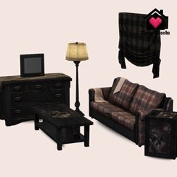 Grunge Living Set project image