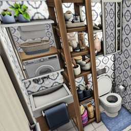 Simple, tiny bathroom project image