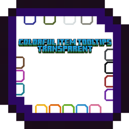 Colorful Item Tooltips - Transparent project image
