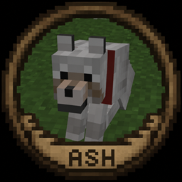 Ash, the Wolf Companion logo