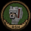 Ash, the Wolf Companion logo