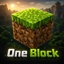 One block hardcore logo