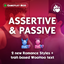Assertive & Passive Romance Styles + Dynamic WooHoo logo