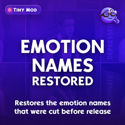 Emotion Names Restored