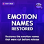 Emotion Names Restored logo
