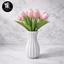 Tulips in vase logo