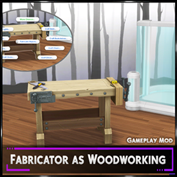 SrslySims Fabricator as Woodworking / translation spanish by Monisims project image