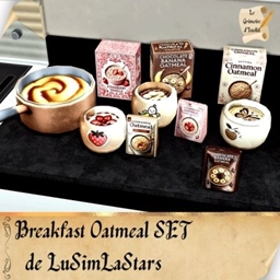 Breakfast Oatmeal SET de LuSimLaStars | Trad FR